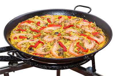 Kit à Paella émaillé pour 6 Personnes | Paella du Sud